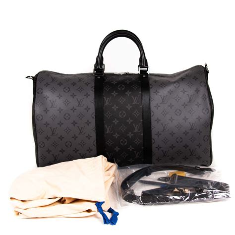 louis vuitton black keepall|Louis Vuitton Keepall 50 price.